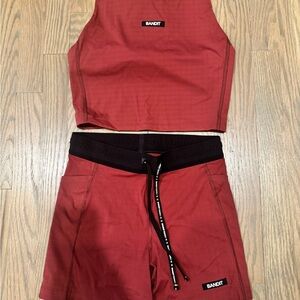 Bandit Running Set (Top & Bottom) - Size Small